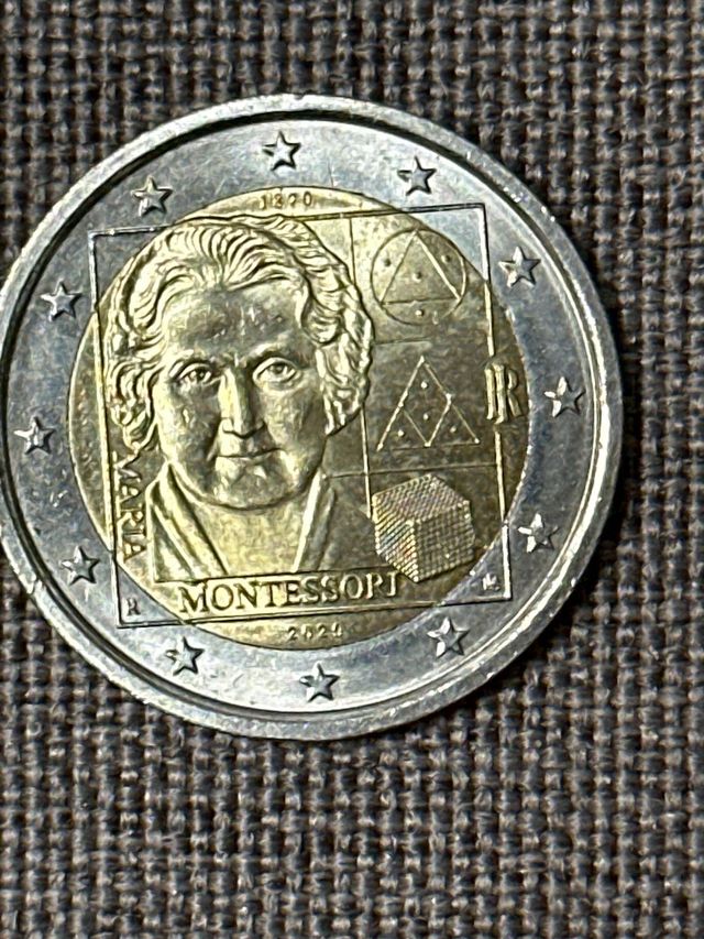 Moneta Commemorativa Montessori da 2€