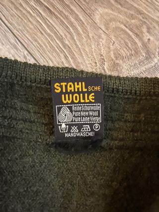 Chaqueta pura lana virgen caza