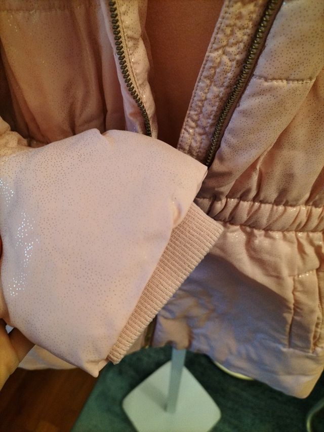 Giaccone bambina con cappuccio