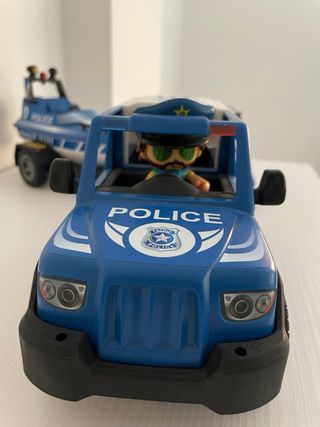 Pinypon action Pickup+lancha y Segway