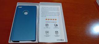 Funda de móvil Huawei azul nueva 