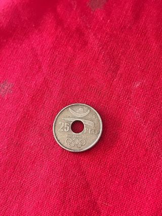 Moneda de 25 pesetas 