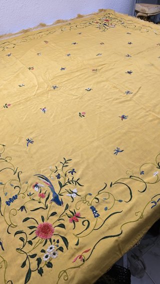 Mantón de Manila antiguo