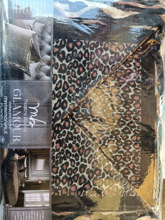 Lenzuola matrimoniali flanella policotone 