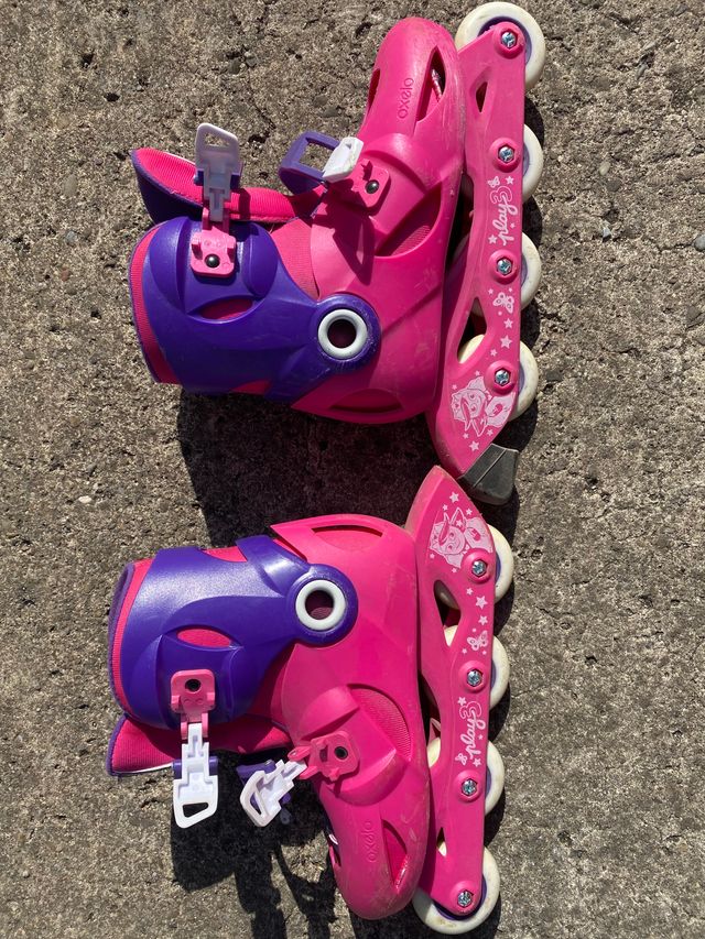 Patines en línea niña extensible talla 32-35