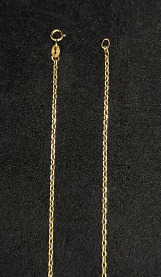 Cadena Barbada Oro 18K, 5,66gr