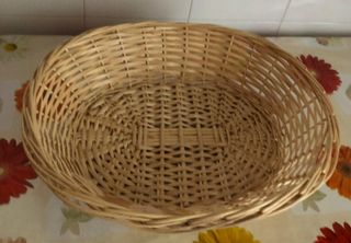 Cesta in vimini ovale