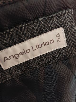 Abrigo caballero de lana