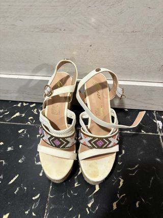 Zapatos tacon talla 38