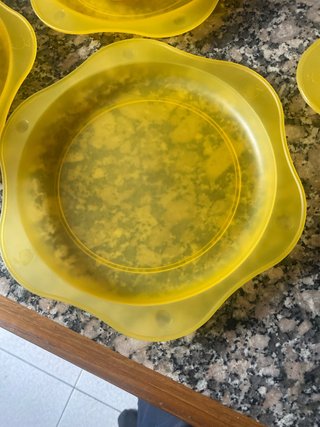 Platos de plastico duro