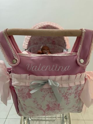 Carrito Valentina mas bebe reborn