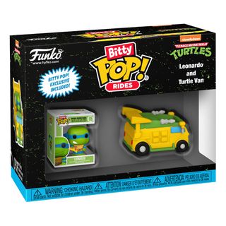 Tortugas Ninja Mini Bitty Pop Rides Party Wagon