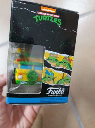 Tortugas Ninja Mini Bitty Pop Rides Party Wagon