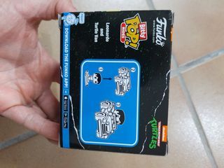 Tortugas Ninja Mini Bitty Pop Rides Party Wagon