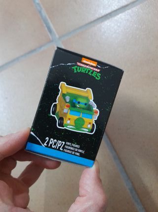 Tortugas Ninja Mini Bitty Pop Rides Party Wagon