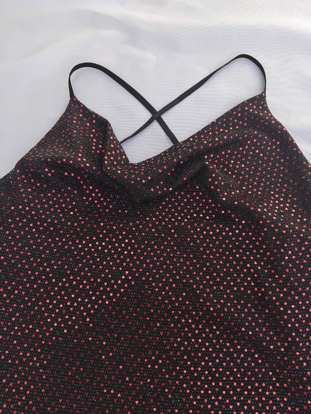 Vestido com lantejoulas