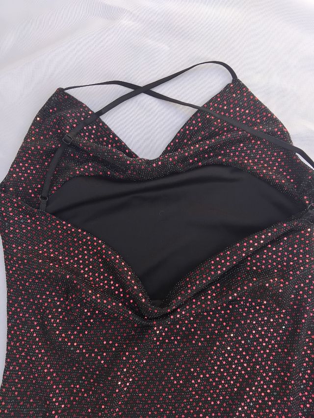 Vestido com lantejoulas