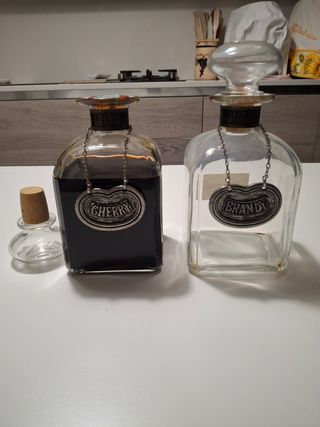 Bottiglie da collezione vecchia romagna