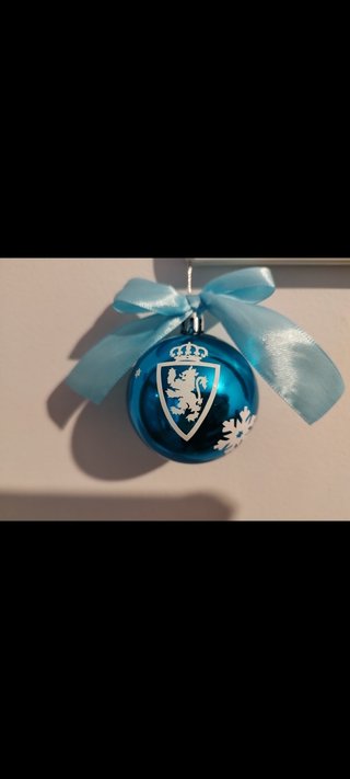 Bolas navidad baturras y real Zaragoza