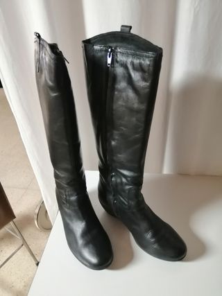 Botas altas piel