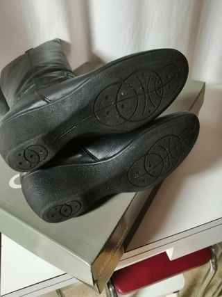 Botas altas piel