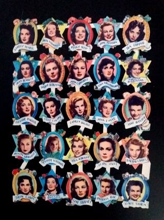 Lámina cromos TROQUELADOS