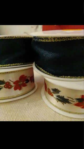 4 CINTAS DE TELA +2 CINTAS DE REGALO