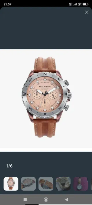 Reloj Viceroy caballero colección Heat