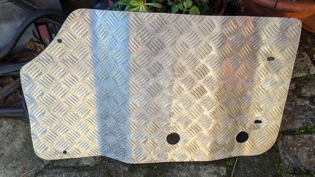 Cubre carter aluminio