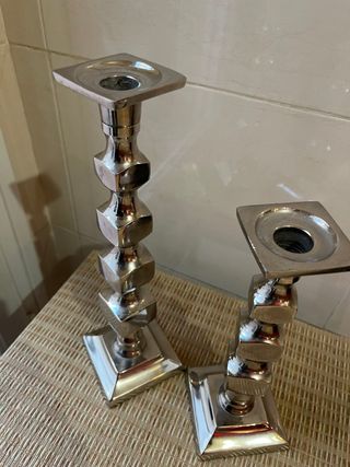 Candelabros de alumino