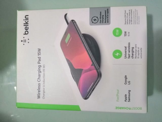 Caricatore wireless Belkin Boost Charge 15w