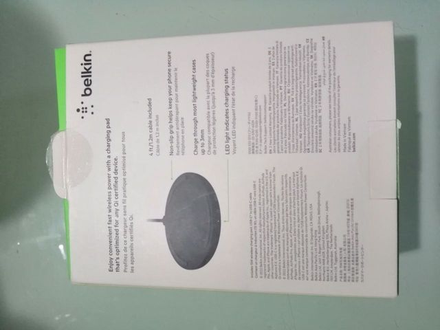 Caricatore wireless Belkin Boost Charge 15w