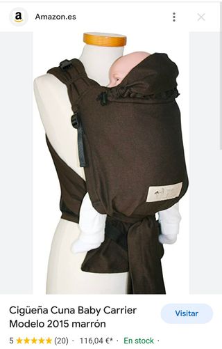 Mochila portabebés Storchenwiege