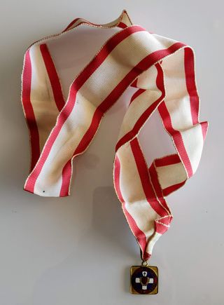 MEDALLA ESMALTADA “VENGA TU REINO” Corazon d Jesus