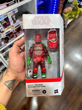 Star Wars Scout Trooper Holiday Black Series