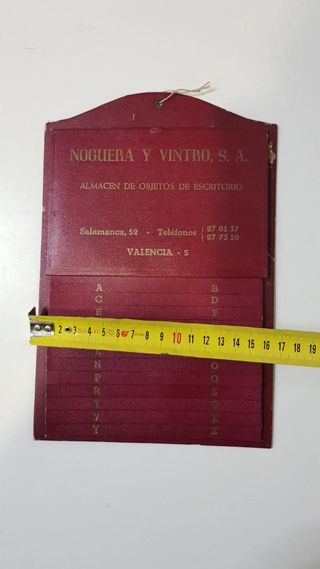 ANTIGUA LISTIN O AGENDA TELEFÓNICA