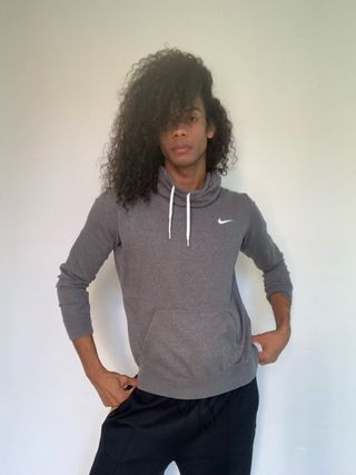 Sudadera Nike gris 