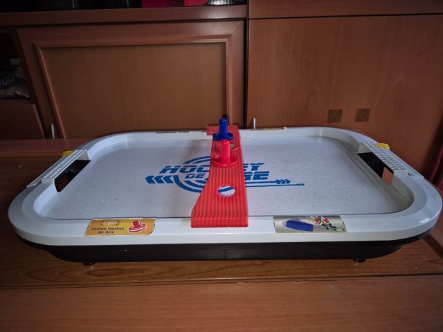 Juego de hockey con aire