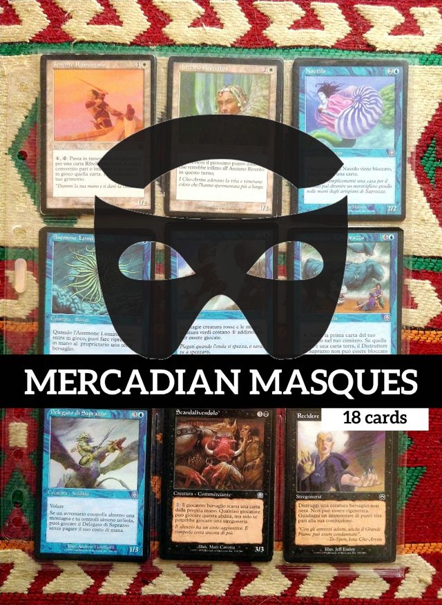 Lotto Magico Mercadian Masques Maschere 