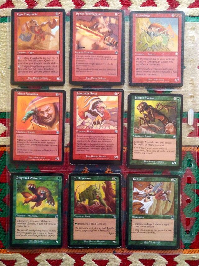 Lotto Magico Mercadian Masques Maschere 