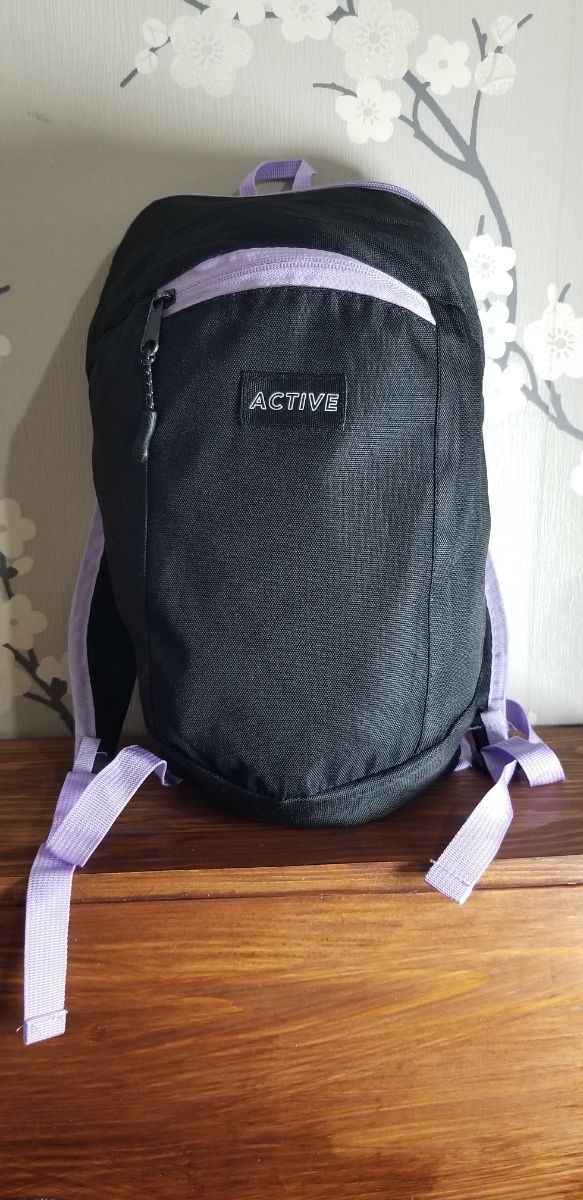 Mochila Pequeña 5L Active, Negra, Senderismo