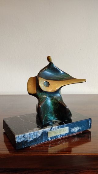 GUITARRISTA de Bronce de Alfonso Amaya