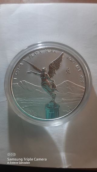 Moneda de plata-1 oz.-México-libertad-2024 reverse