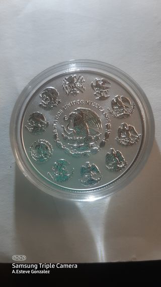 Moneda de plata-1 oz.-México-libertad-2024 reverse