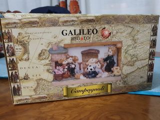 Figura niños resina