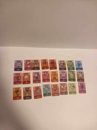 Mini Cartas animal crossing 