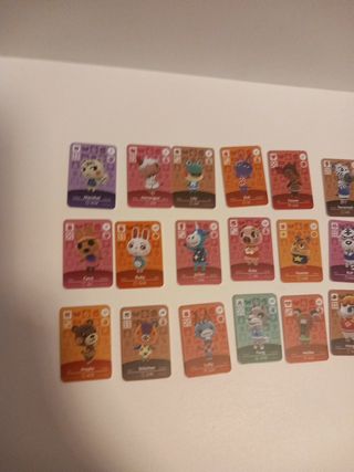 Mini Cartas animal crossing 