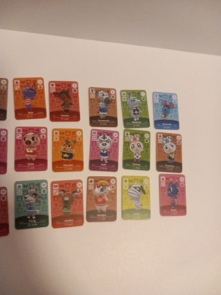 Mini Cartas animal crossing 