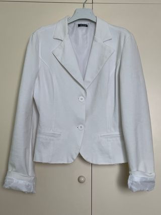 Blazer bianco donna