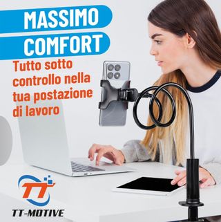 Supporto porta Cellulare Moderno Flessibile 360 °